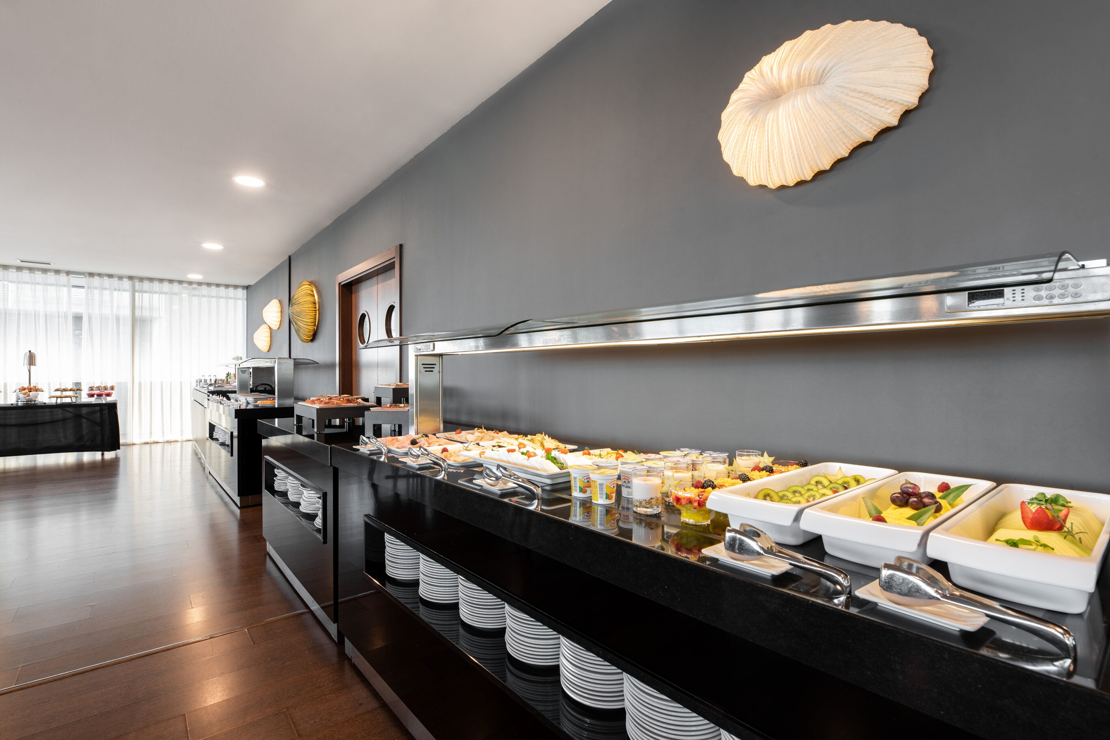 Daily buffet breakfast (EUR 13.00 per person)
