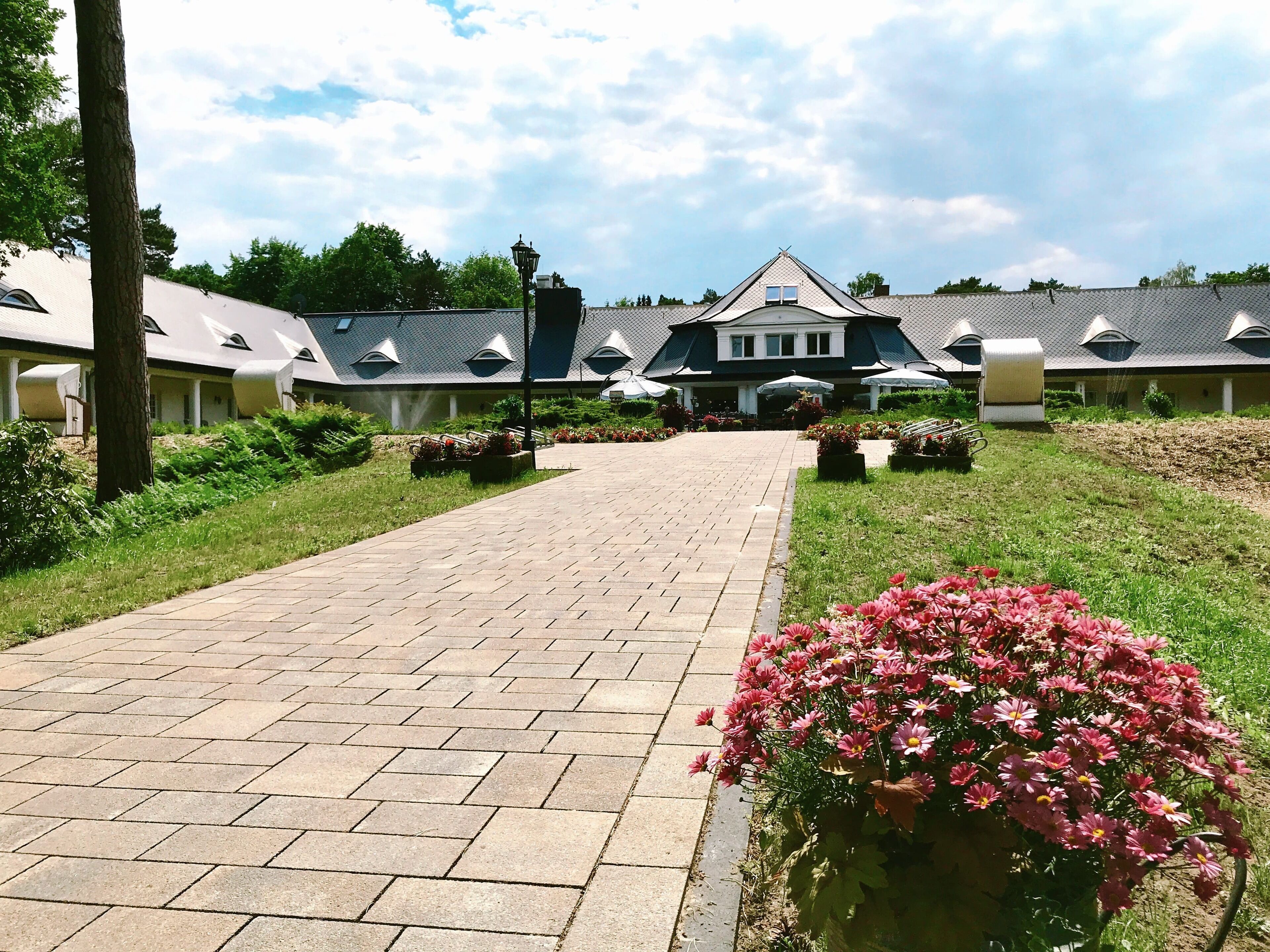 Fachada de la propiedad