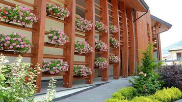 Facciata della struttura