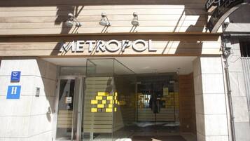 Voorkant van accommodatie