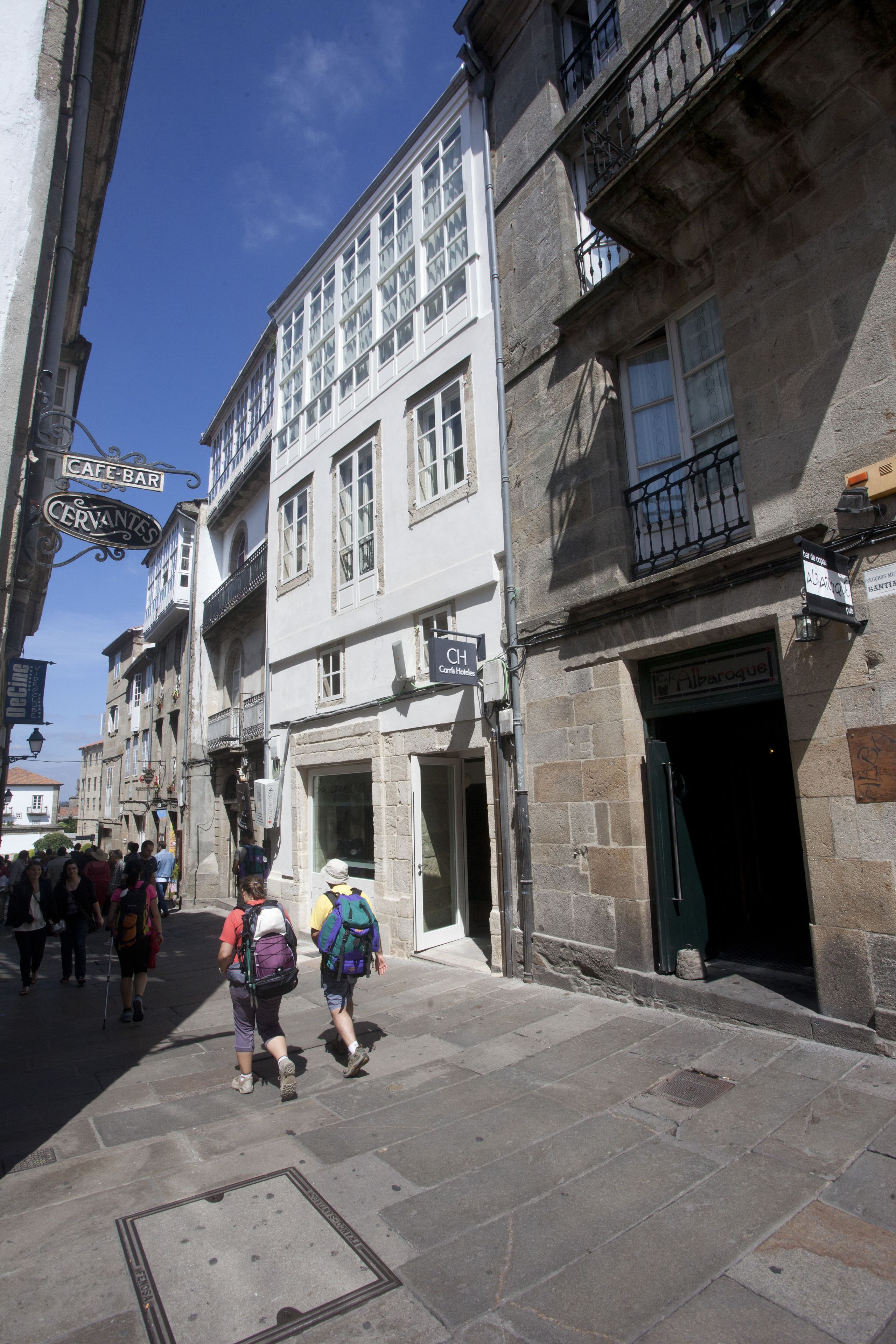 Façade de l’hébergement