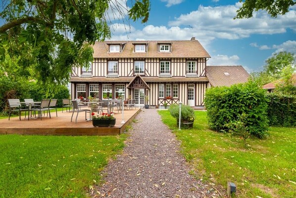 Façade de l’hébergement