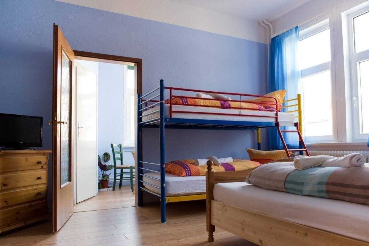 Quadruple Room, Private Bathroom (Family Room) | Premium bedding, free WiFi, bed sheets