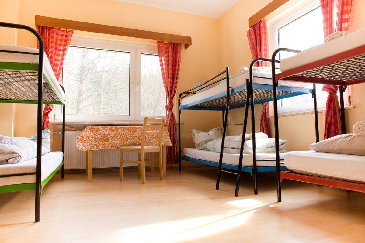 6-Bed Room | Premium bedding, free WiFi, bed sheets