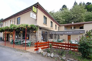 Façade de l’hébergement