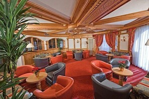 Sittområde i lobbyn