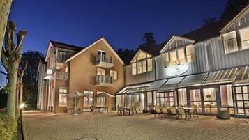 Front of property - evening/night
