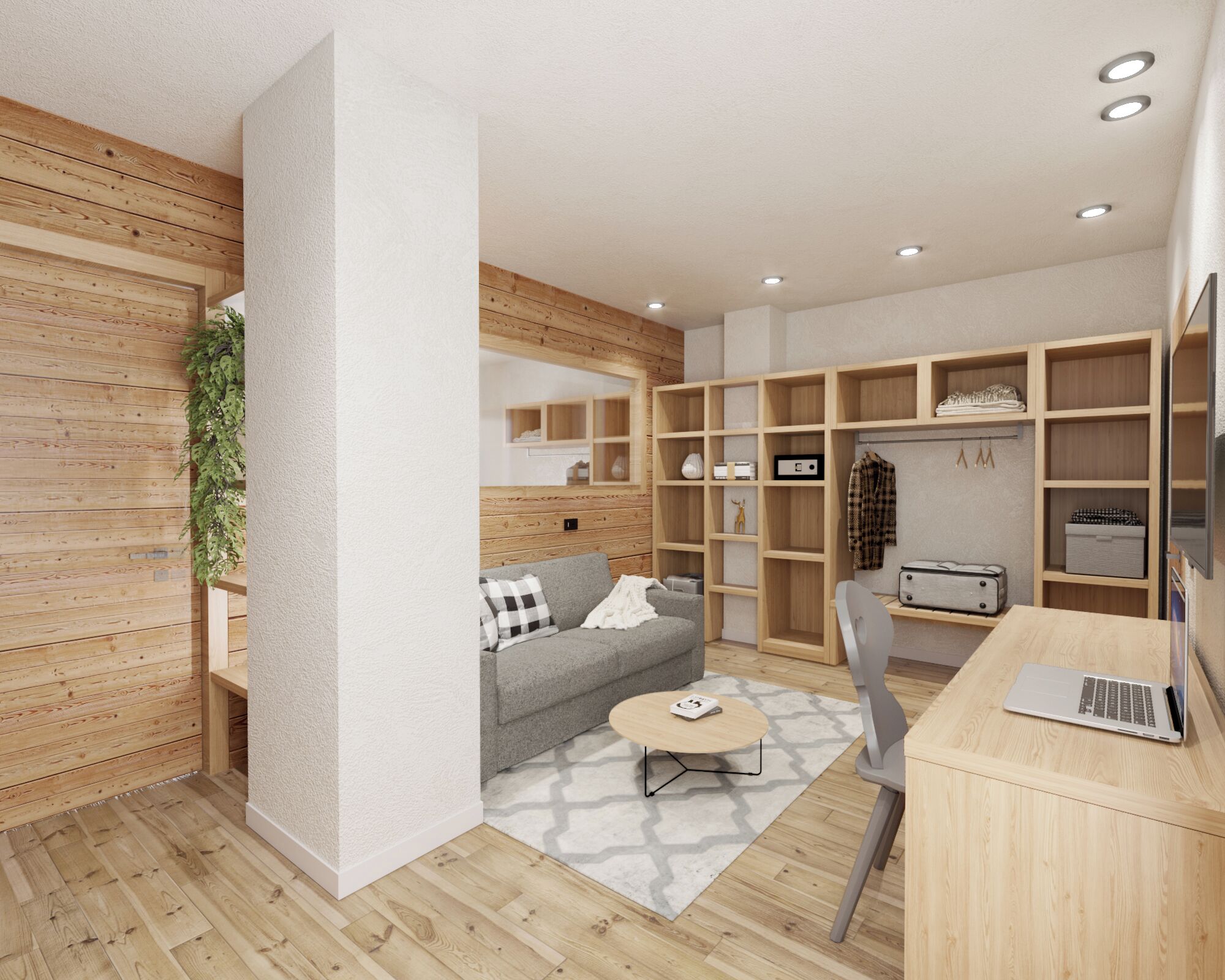 Coffres-forts dans les chambres, bureau, chambres insonorisées