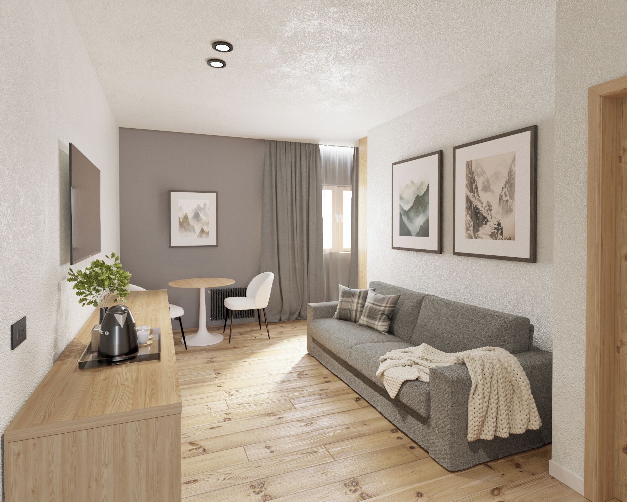 In-room safe, desk, soundproofing, free WiFi