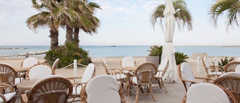 Private beach nearby
