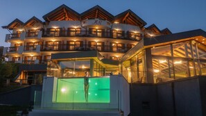 Front of property - evening/night