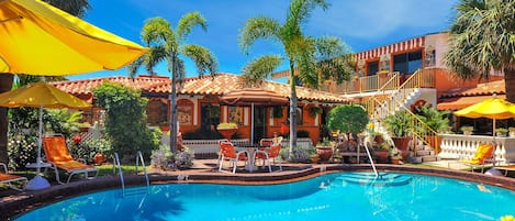 Voorkant van accommodatie