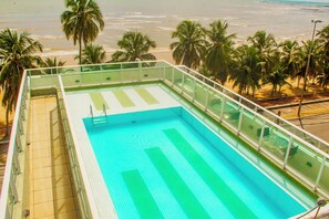 Sun-loungers, beach umbrellas, beach towels - Nord Easy Green Sunset (João Pessoa)