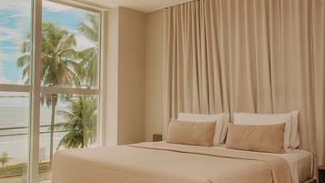 Room, Beachfront | In-room safe, blackout curtains, free WiFi, bed sheets