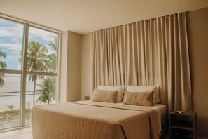 Room, Beachfront | In-room safe, blackout curtains, free WiFi, bed sheets - Nord Easy Green Sunset (João Pessoa)