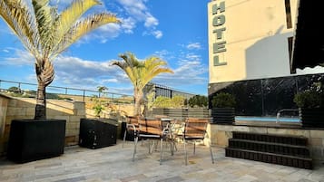 Terrasse sur le toit