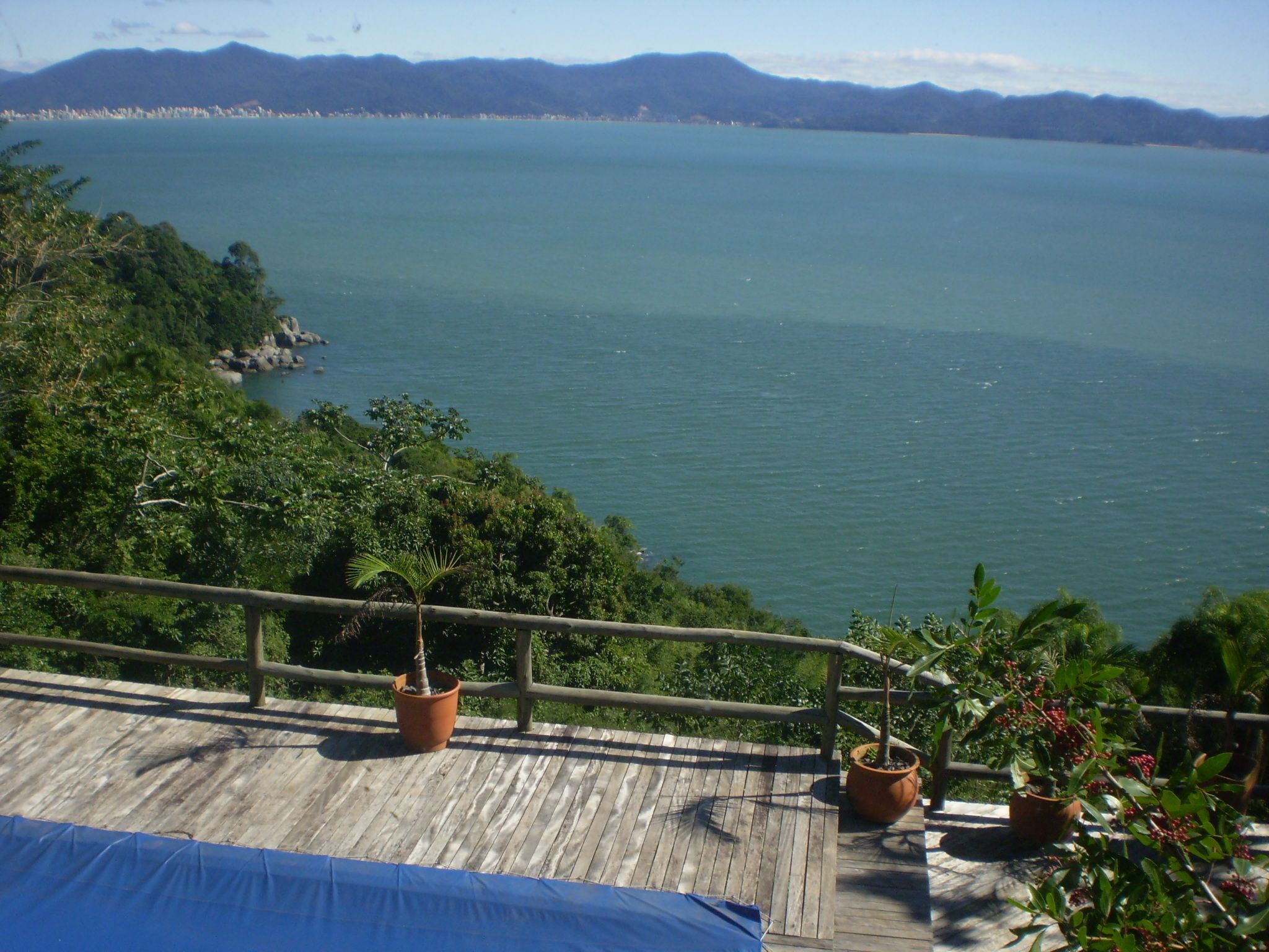 Vista desde la propiedad