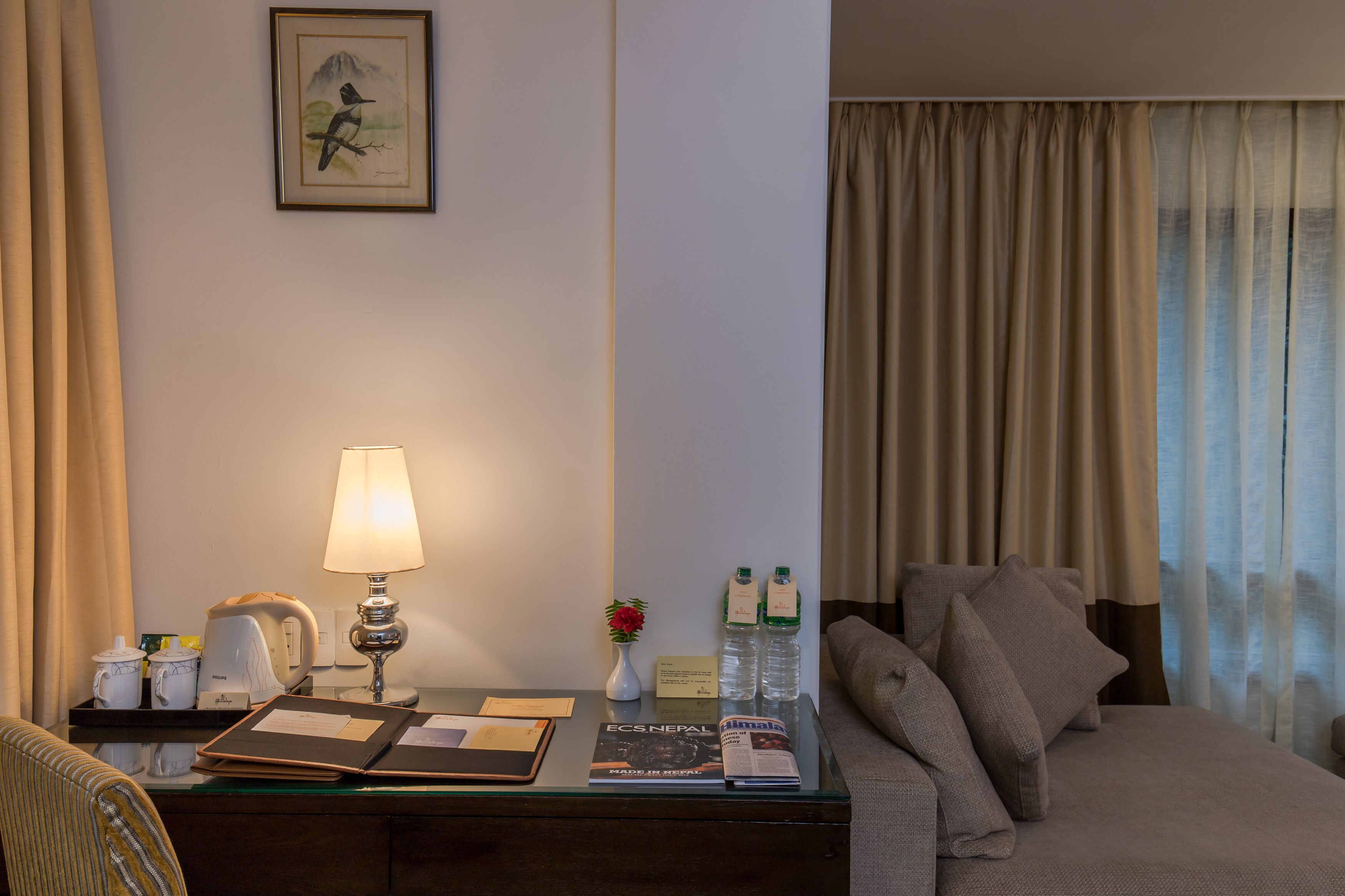 junior room, 1 king bed | living area | 32-inch led tv with cable channels, tv