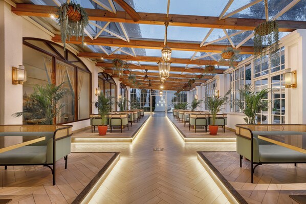 Espace banquet en plein air