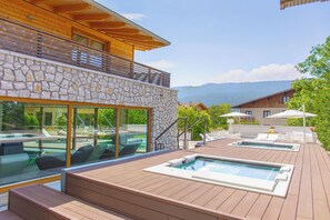 Outdoor spa tub - Blu Hotel Natura & Spa - Adults Only (Folgaria)