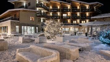 Fassade der Unterkunft