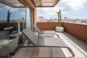 Premium Room, Terrace (Privilege) | Terrace/patio - Hotel Arconte, Adults only (Barcelona)
