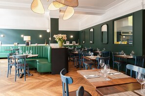 Lunch, dinner served; French cuisine, al fresco dining