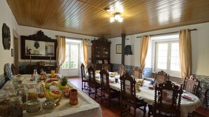 Kontinental frokost er inkludert hver dag