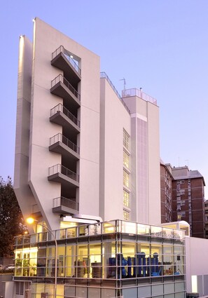 Front of property – evening/night