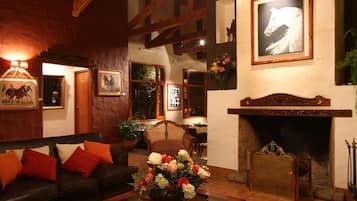 Sala de estar en el lobby