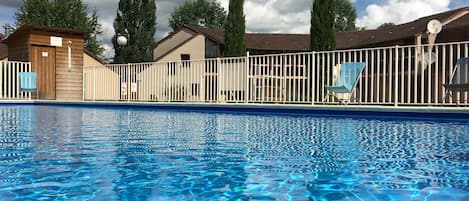 Seasonal outdoor pool