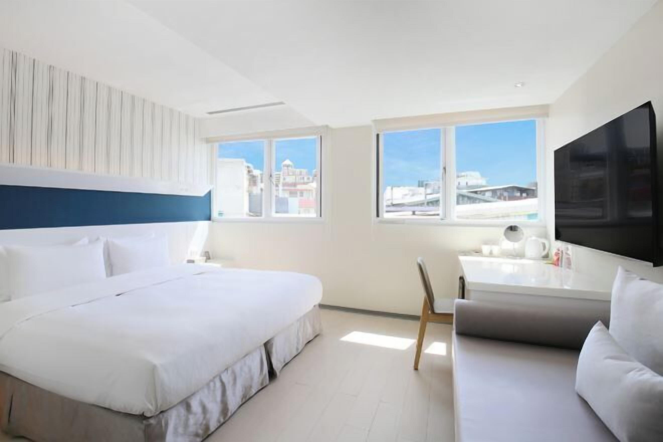 防过敏的被褥、羽绒被、加厚床垫、迷你吧（备有免费物品）