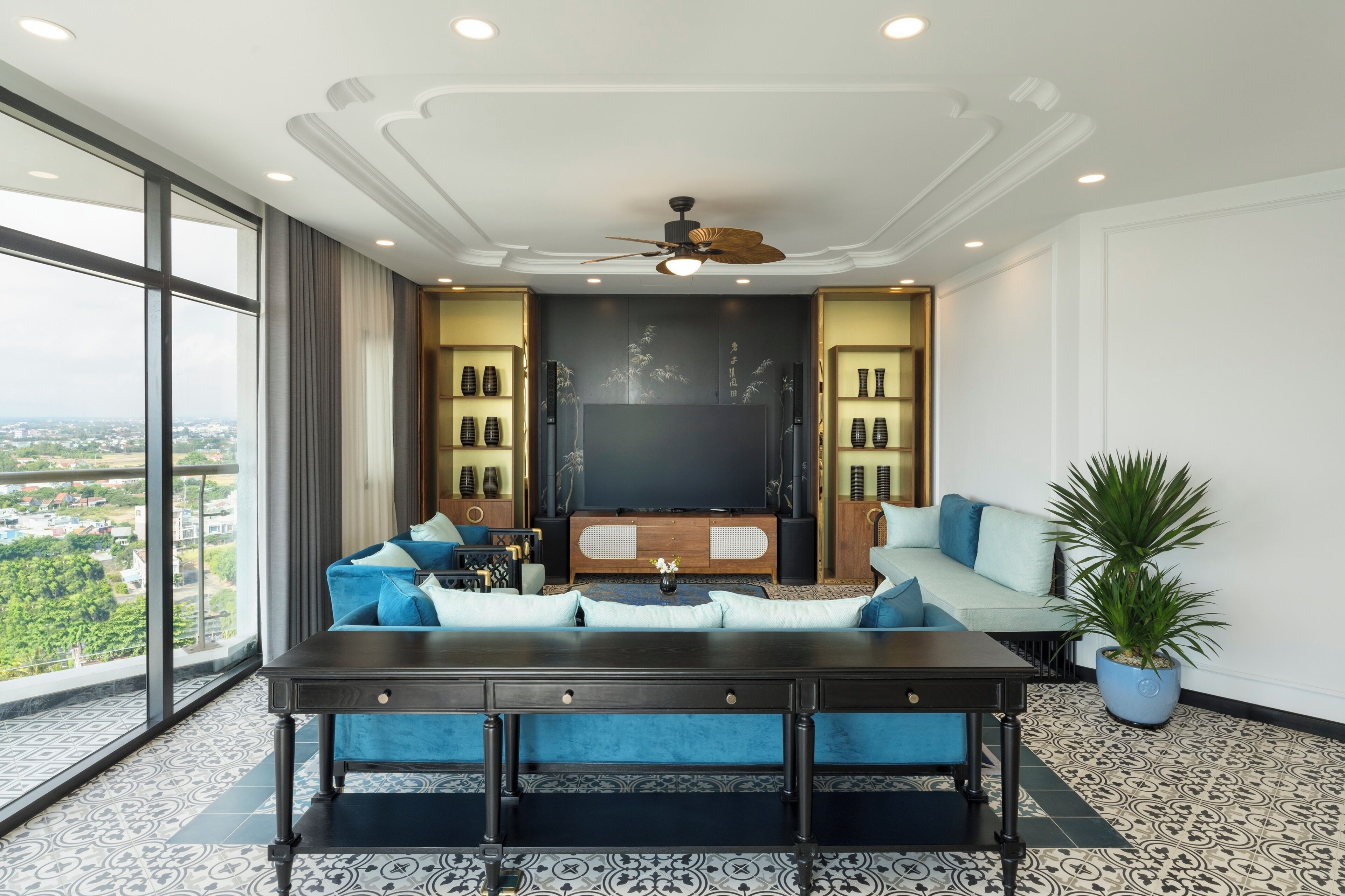 Suíte presidencial | Área de estar | TV LCD