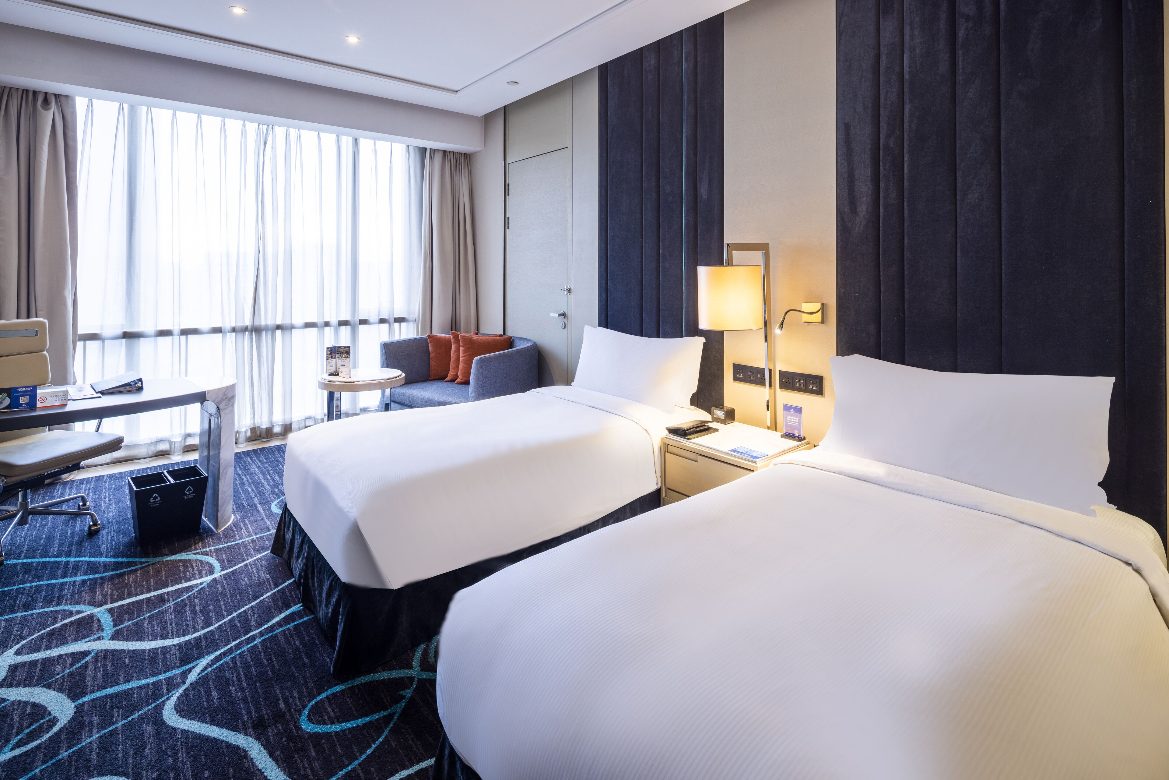 Room, 2 Twin Beds | Premium bedding, down comforters, minibar, in-room safe