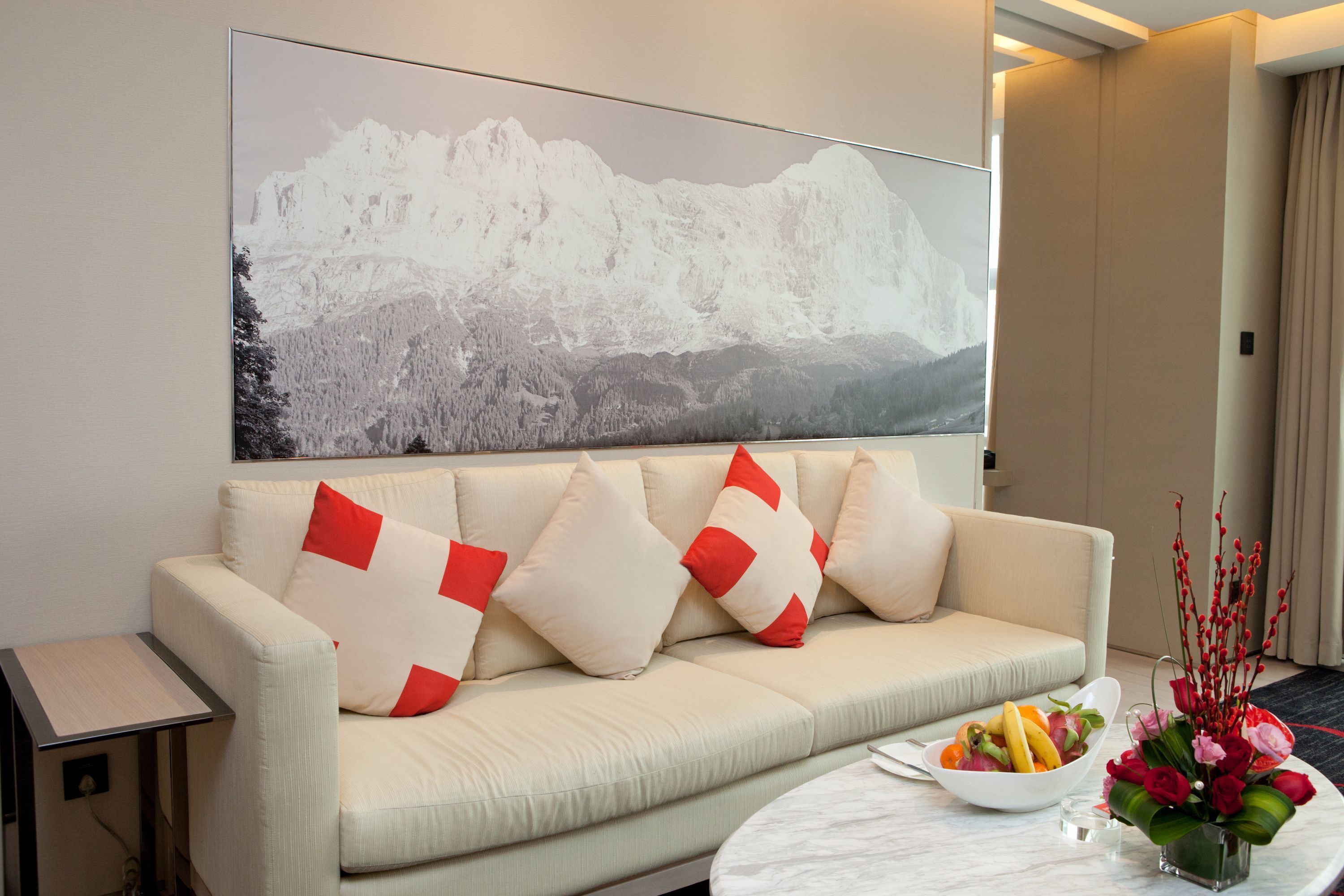 42-inch LCD TV with satellite channels, TV