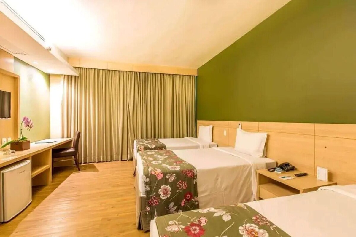 Minibar, in-room safe, cribs (free), WiFi (free)