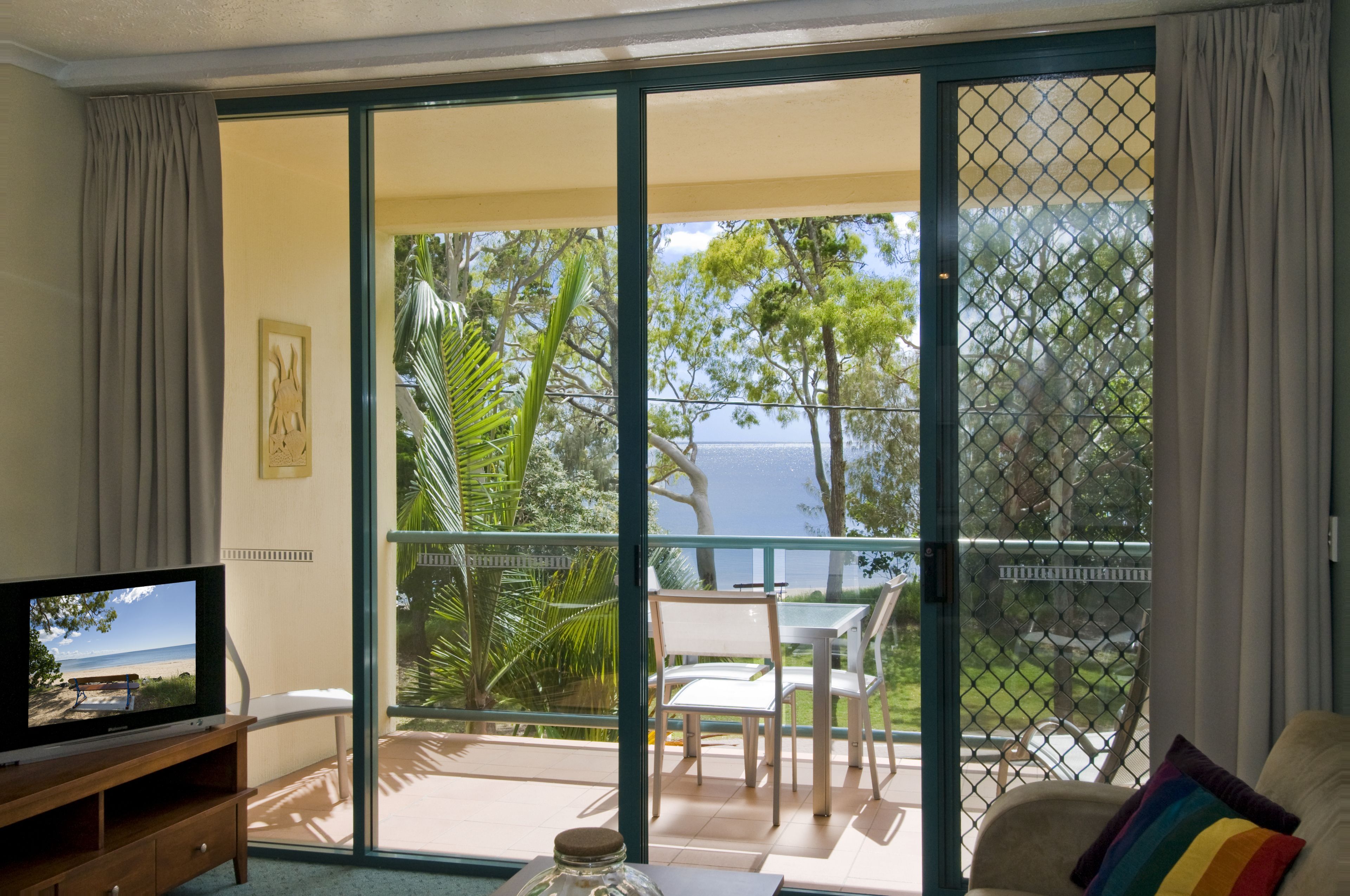 Individually decorated, individually furnished, blackout drapes