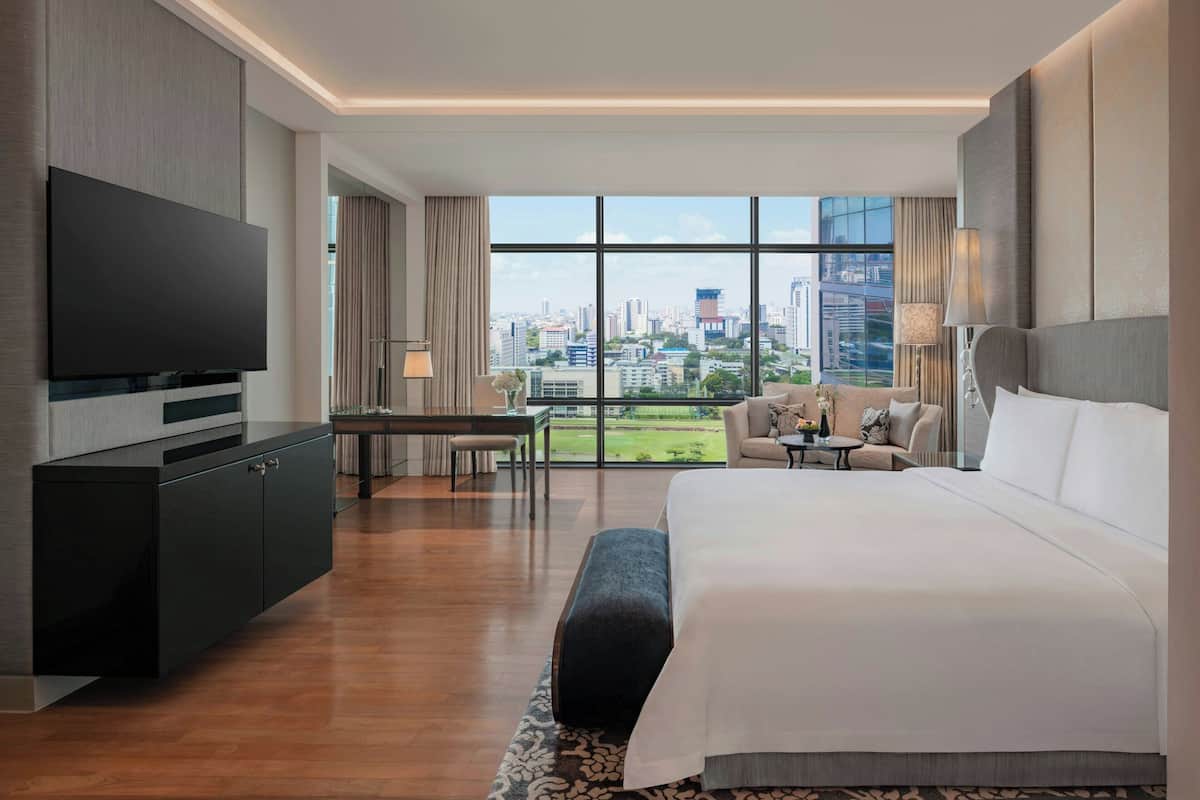 Zimmer, 1 King-Bett (View) | Italienische Bettbezüge von Frette, hochwertige Bettwaren
