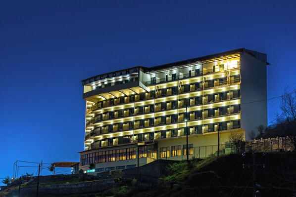 Voorkant van accommodatie