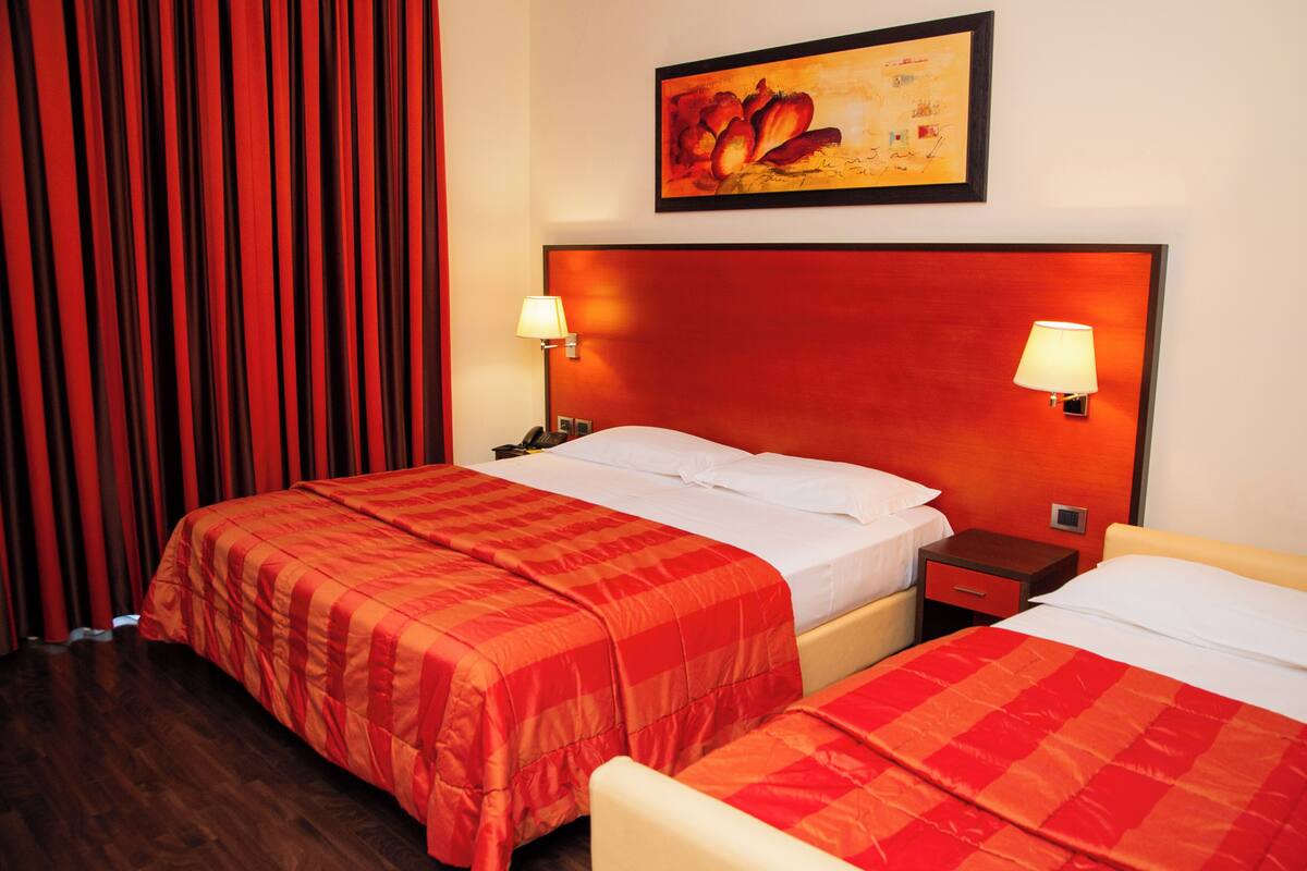 Triple Room | Premium bedding, down comforters, minibar, in-room safe