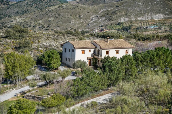 Façade de l’hébergement