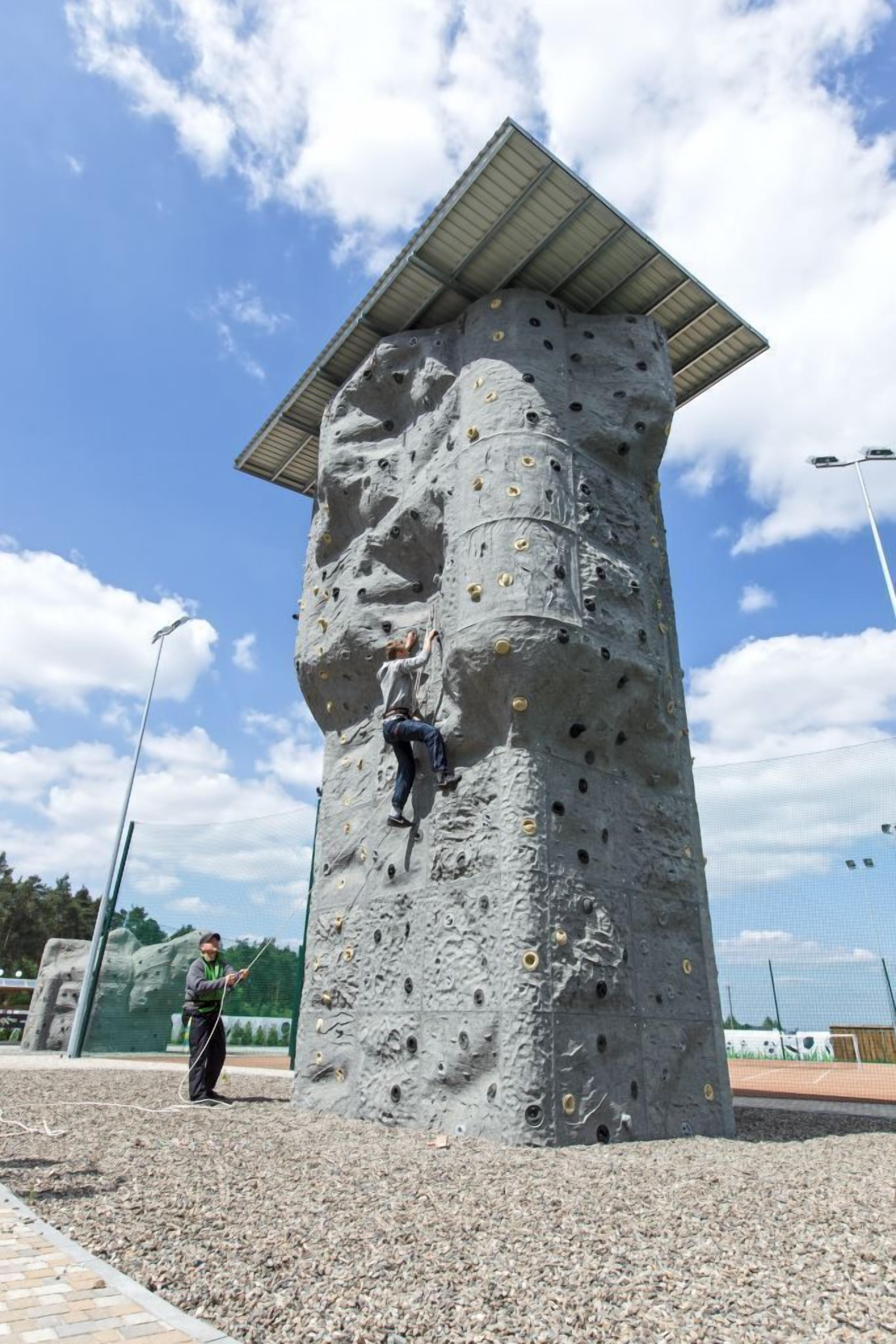 outdoor rock climbing