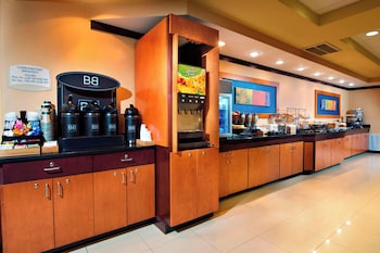 Free daily buffet breakfast at Fairfield Inn & Suites by Marriott Charleston Airport/Conven