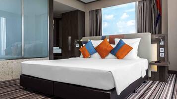 Premier Suite, 1 King Bed | Minibar, in-room safe, individually decorated, individually furnished