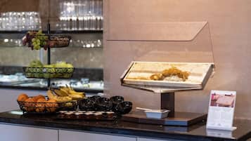Daily buffet breakfast (EUR 12 per person)