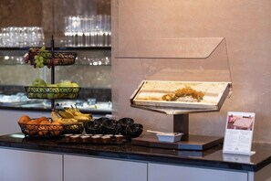 Daily buffet breakfast (EUR 12 per person)