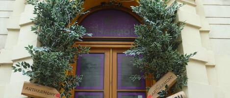 Ingresso della struttura