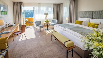 Minibar, caja de seguridad en la habitación, escritorio y wifi gratis