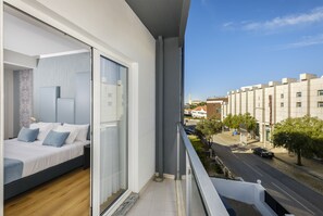 Vue sur la ville depuis l’hébergement