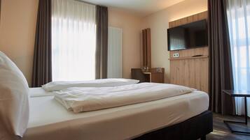 Standard-Doppelzimmer, 1 King-Bett | Hochwertige Bettwaren, Select-Comfort-Betten, Zimmersafe